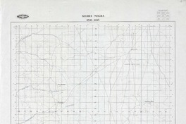 Sierra Negra 2530 - 6945 [material cartográfico] : Instituto Geográfico Militar de Chile.