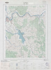 Valdivia 3945 - 7300 [material cartográfico] : Instituto Geográfico Militar de Chile.