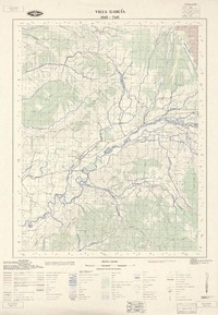 Villa García 3845 - 7145 [material cartográfico] : Instituto Geográfico Militar de Chile.