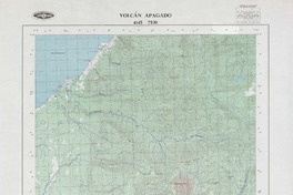 Volcán Apagado 4145 - 7230 [material cartográfico] : Instituto Geográfico Militar de Chile.