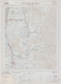 San Francisco de Mostazal 3345 - 7030 [material cartográfico] : Instituto Geográfico Militar de Chile.