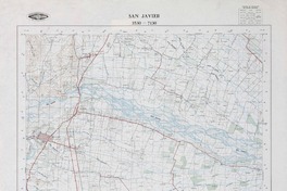 San Javier 3530 - 7130 [material cartográfico] : Instituto Geográfico Militar de Chile.