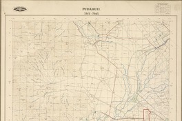 Pudahuel 3315 - 7045 [material cartográfico] : Instituto Geográfico Militar de Chile.