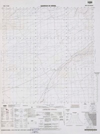 Quebrada de Aroma (19°30'13.00"-69°30'06.05") [material cartográfico] : Instituto Geográfico Militar de Chile.