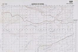 Quebrada de Quisma (20°15'13.00"-69°00'06.04") [material cartográfico] : Instituto Geográfico Militar de Chile.