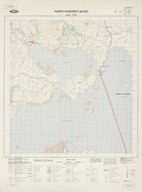 Puerto Ingeniero Ibáñez 4615 - 7140 [material cartográfico] : Instituto Geográfico Militar de Chile.