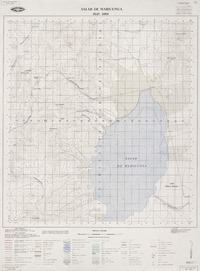 Salar de Maricunga 2645 - 6900 [material cartográfico] : Instituto Geográfico Militar de Chile.