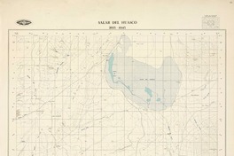 Salar del Huasco 2015 - 6845 [material cartográfico] : Instituto Geográfico Militar de Chile.