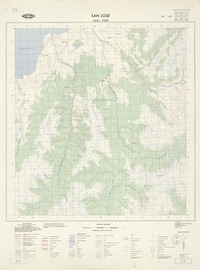 San José 4645 - 7220 [material cartográfico] : Instituto Geográfico Militar de Chile.