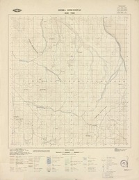 Sierra Merceditas 2630 - 7000 [material cartográfico] : Instituto Geográfico Militar de Chile.
