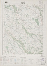 Pilhuén 3745 - 7200 [material cartográfico] : Instituto Geográfico Militar de Chile.