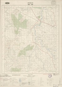 Pocillas 3600 - 7200 [material cartográfico] : Instituto Geográfico Militar de Chile.