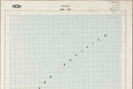 Putú 3500 - 7245 [material cartográfico] : Instituto Geográfico Militar de Chile.