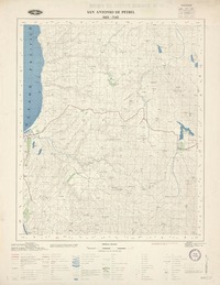 San Antonio de Petrel 3415 - 7145 [material cartográfico] : Instituto Geográfico Militar de Chile.