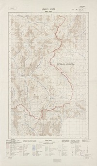 Volcán Maipo 3400 - 6945 [material cartográfico] : Instituto Geográfico Militar de Chile.