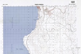Punta Gruesa (20°15'13.00"-70°00'06.06") [material cartográfico] : Instituto Geográfico Militar de Chile.