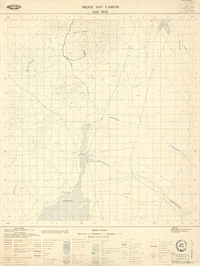 Pique San Carlos 2415 - 6845 [material cartográfico] : Instituto Geográfico Militar de Chile.