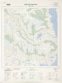 Puerto Río Tranquilo 4630 - 7240 [material cartográfico] : Instituto Geográfico Militar de Chile.