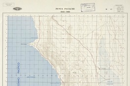 Punta Patache 2045 - 7000 [material cartográfico] : Instituto Geográfico Militar de Chile.