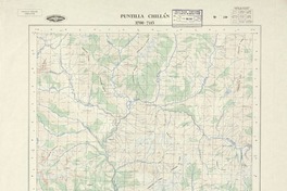 Puntilla Chillán 3700 - 7115 [material cartográfico] : Instituto Geográfico Militar de Chile.