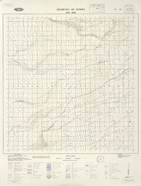 Quebrada de Quisma 2015 - 6900 [material cartográfico] : Instituto Geográfico Militar de Chile.