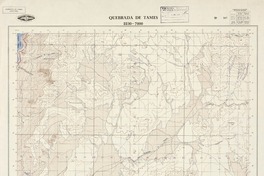 Quebrada de Tames 2230 - 7000