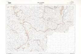 Río La Gloria 3015 - 6950 [material cartográfico] : Instituto Geográfico Militar de Chile.