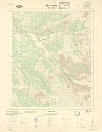 Río Lontué 3515 - 7045 [material cartográfico] : Instituto Geográfico Militar de Chile.