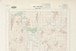 Río Melado 3600 - 7045 [material cartográfico] : Instituto Geográfico Militar de Chile.