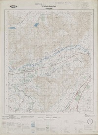 Chimbarongo 3430 - 7100 [material cartográfico] : Instituto Geográfico Militar de Chile.
