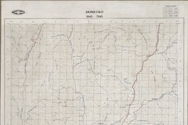 Domeyko 2845 - 7045 [material cartográfico] : Instituto Geográfico Militar de Chile.