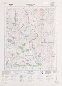 Cuatro Juntas 3700 - 7100 [material cartográfico] : Instituto Geográfico Militar de Chile.