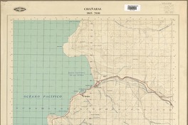 Chañaral [mapa] : 2615 - 7030 Instituto Geográfico Militar de Chile.