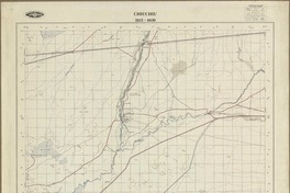 Chiuchiu 2215 - 6830 [material cartográfico] : Instituto Geográfico Militar de Chile.