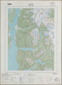 Cholgo 4200 - 7215 [material cartográfico] : Instituto Geográfico Militar de Chile.