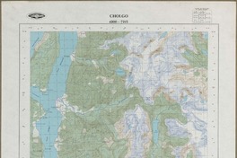 Cholgo 4200 - 7215 [material cartográfico] : Instituto Geográfico Militar de Chile.
