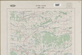 Entre Lagos 4030 - 7230 [material cartográfico] : Instituto Geográfico Militar de Chile.
