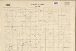 Estación Canchas 2515 - 7000 [material cartográfico] : Instituto Geográfico Militar de Chile.