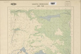 Laguna Chaiguata 4300 - 7345 [material cartográfico] : Instituto Geográfico Militar de Chile.