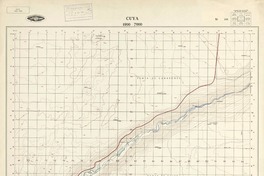 Cuya 1900 - 7000 [material cartográfico] : Instituto Geográfico Militar de Chile.