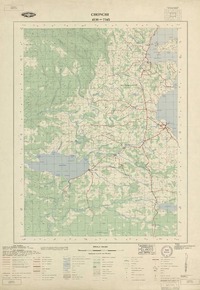 Chonchi 4230 - 7345 [material cartográfico] : Instituto Geográfico Militar de Chile.