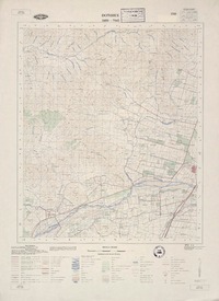 Doñihue 3400 - 7045 [material cartográfico] : Instituto Geográfico Militar de Chile.
