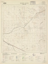 Estación Colupito 2200 - 6945 [material cartográfico] : Instituto Geográfico Militar de Chile.