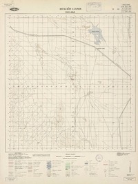 Estación Llanos 2345 - 6945 [material cartográfico] : Instituto Geográfico Militar de Chile.