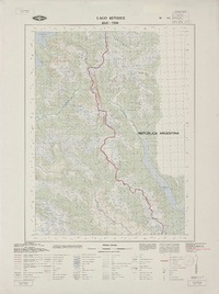 Lago Reñihue 4245 - 7200 [material cartográfico] : Instituto Geográfico Militar de Chile.