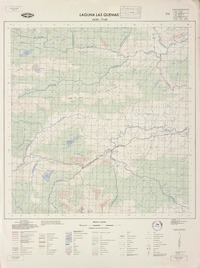 Laguna Las Quemas 4430 - 7140 [material cartográfico] : Instituto Geográfico Militar de Chile.