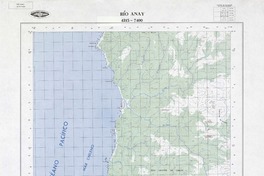 Río Anay 4215 - 7400 [material cartográfico] : Instituto Geográfico Militar de Chile.