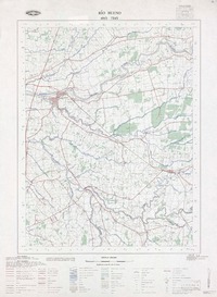 Río Bueno 4015 - 7245 [material cartográfico] : Instituto Geográfico Militar de Chile.
