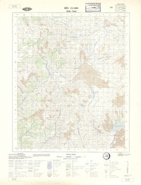 Río Claro 3530 - 7045 [material cartográfico] : Instituto Geográfico Militar de Chile.