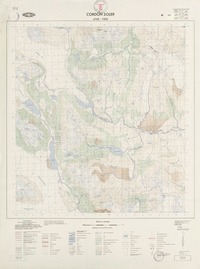 Cordón Soler 4700 - 7300 [material cartográfico] : Instituto Geográfico Militar de Chile.